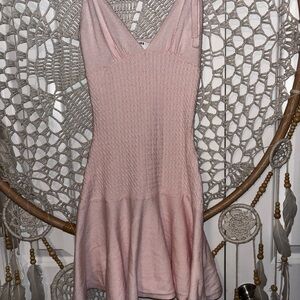 Frankie's Bikinis Light Pink Dress Size Small A00330